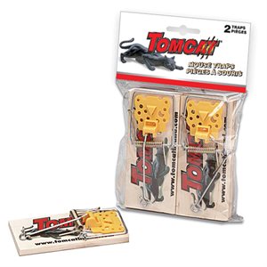 TOMCAT WOODEN MOUSE TRAPS 2PK