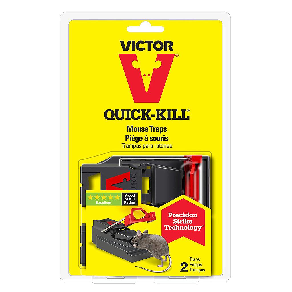 DV - VICTOR M140S QUICK-KILL MOUSE TRAP 2PK