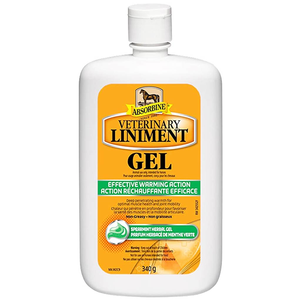 ABSORBINE VET LINIMENT GEL (FORMERLY POWER GEL) 340G