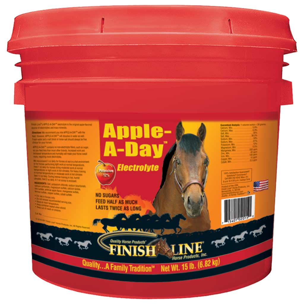 FINISH LINE APPLE A DAY ELECTROLYTE 15LB