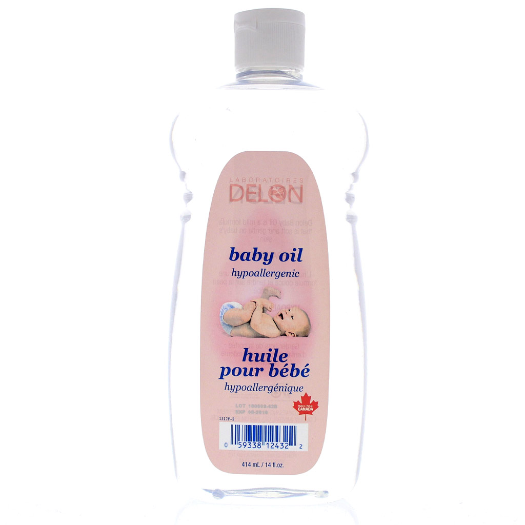 DELON BABY OIL 14OZ