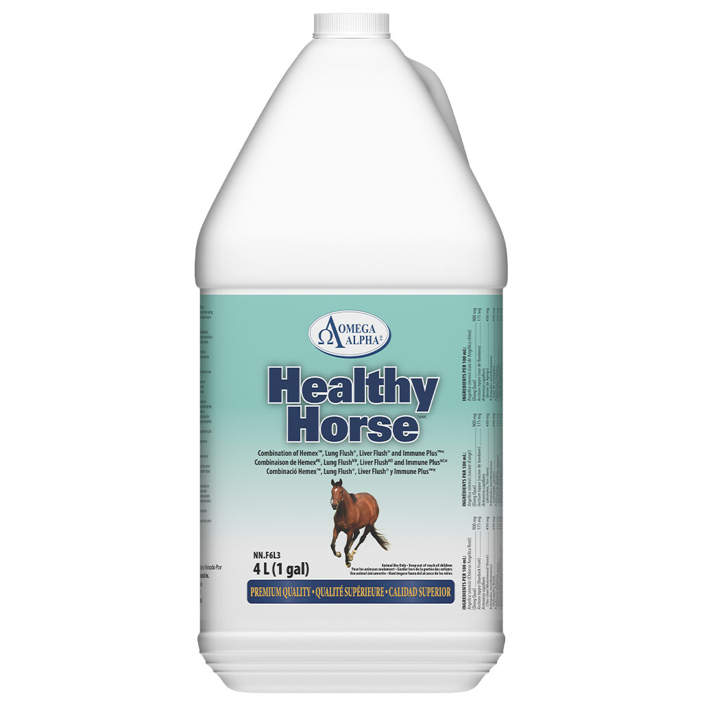 OMEGA ALPHA EQUINE HEALTHY HORSE 4L