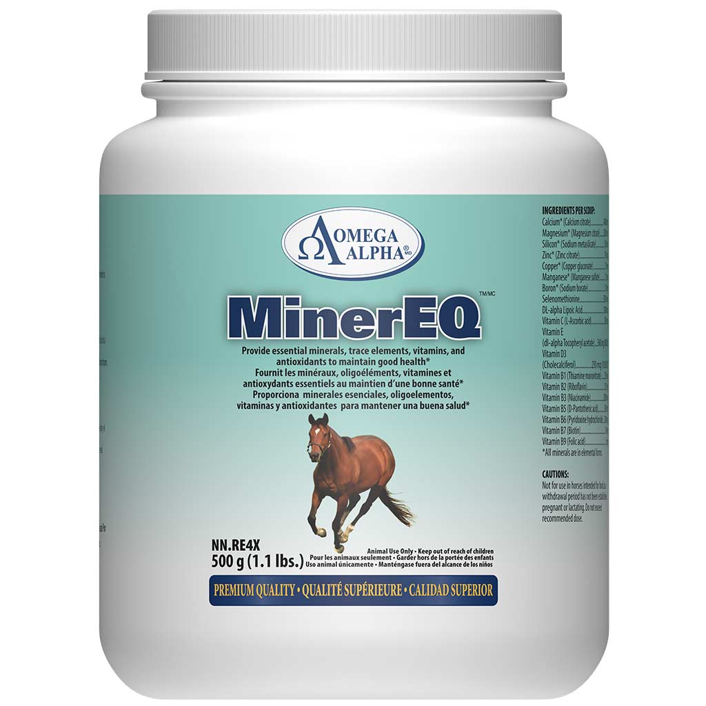 OMEGA ALPHA EQUINE MINEREQ 500G