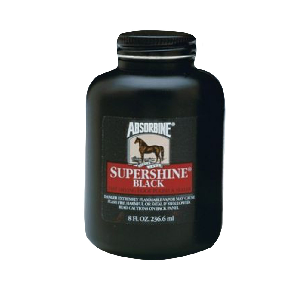 SUPERSHINE HOOF POLISH BLACK 240ML