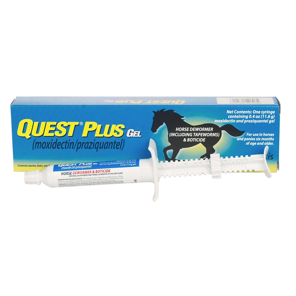 QUEST PLUS WORMER GEL W/SYRINGE