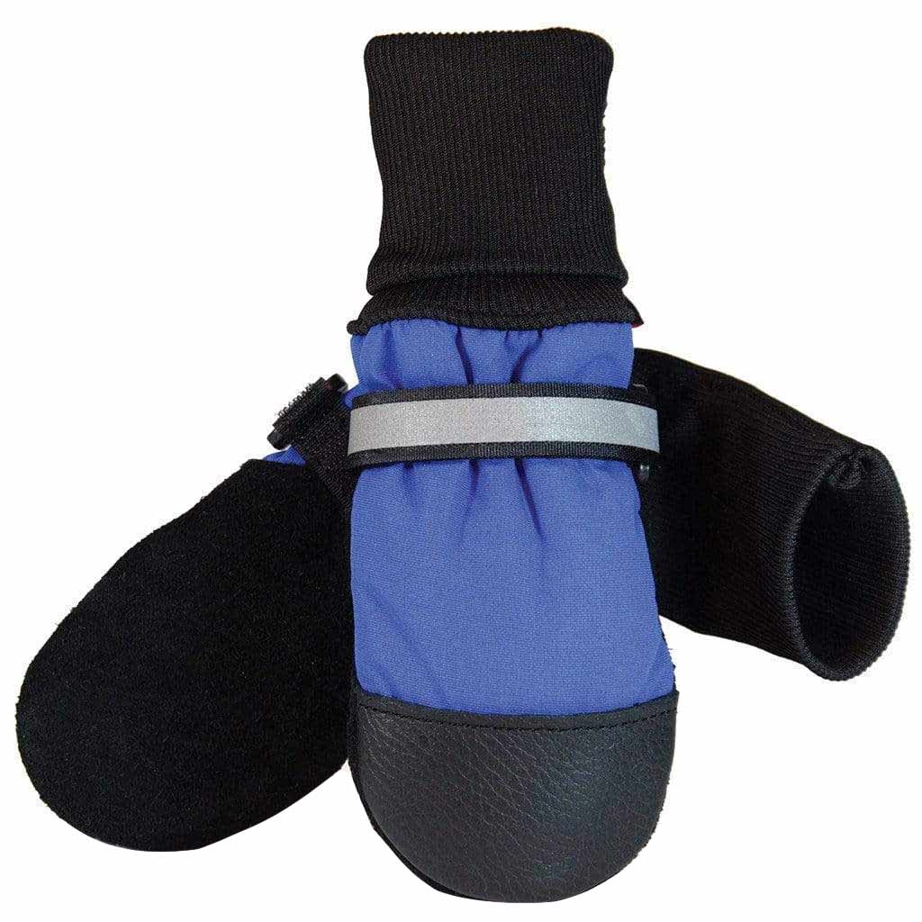 DMB - MUTTLUKS FLEECE LINED DOG BOOTS BLUE SM