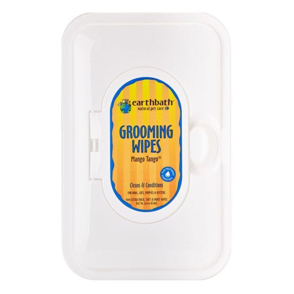 DR - EARTHBATH MANGO GROOMING WIPES (100PK)