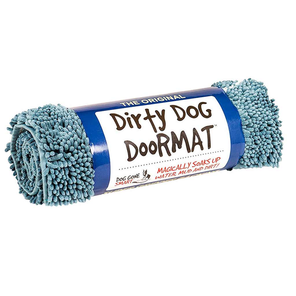 DIRTY DOG MAT PACIFIC BLUE 26X35