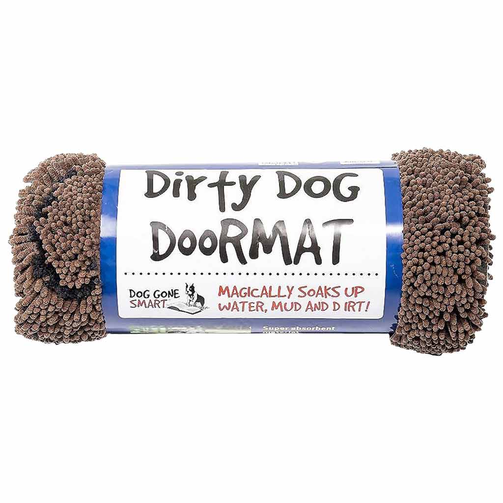 DIRTY DOG MAT BROWN 26X35