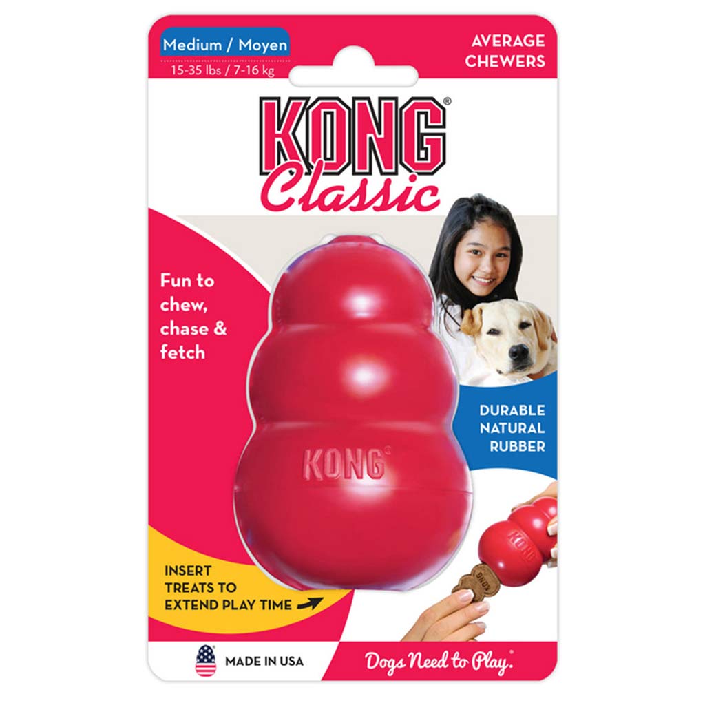 KONG CLASSIC RED SM