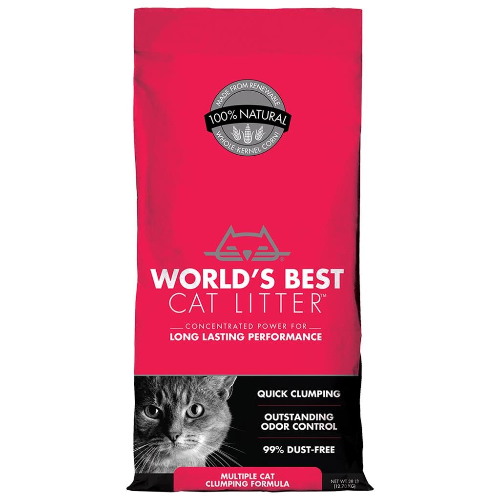 WORLD'S BEST CAT LITTER MULTI CAT 28LB