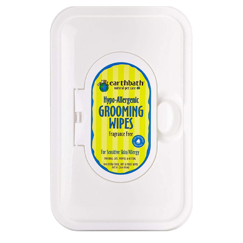 DR - EARTHBATH HYPO GROOMING WIPES 100CT