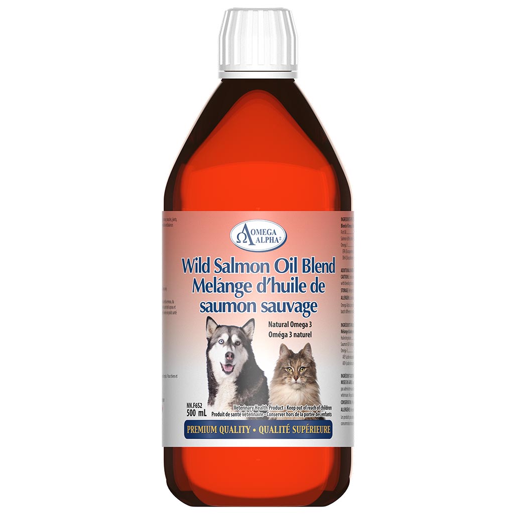 DMB - OMEGA ALPHA PET WILD SALMON OIL BLEND 500ML