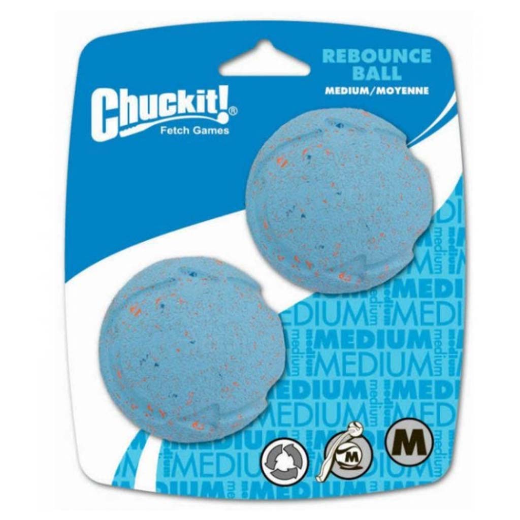 DMB - CHUCKIT REBOUNCE BALL MED 2PK