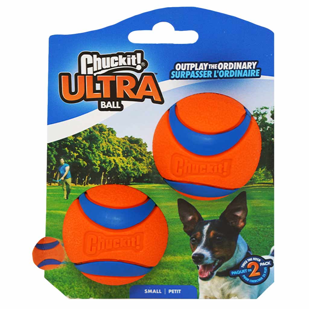 CHUCKIT ULTRA BALL SM 2PK