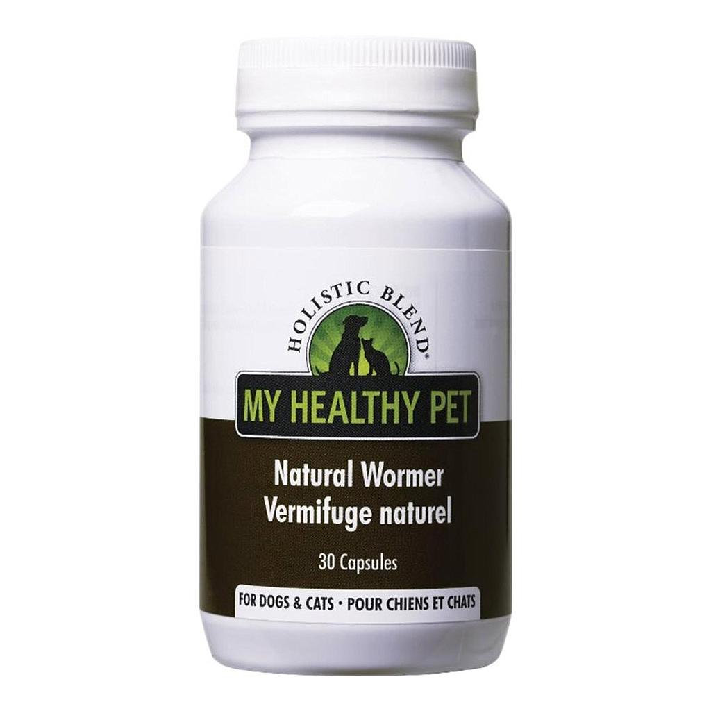 DMB - HOLISTIC BLEND MY HEALTHY PET NATURAL WORMER 30 CAPS