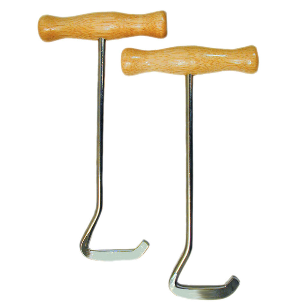 DV - BOOT PULLS WOODEN HANDLE