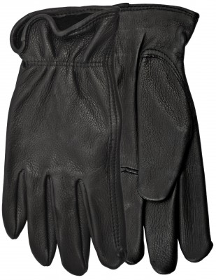 DMB - WATSON GLOVES MEN'S RANGE RIDER DEERSKIN XL WINTER BLACK