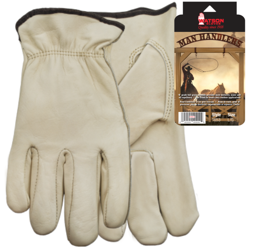 WATSON GLOVES MAN HANDLERS XLARGE GLOVE