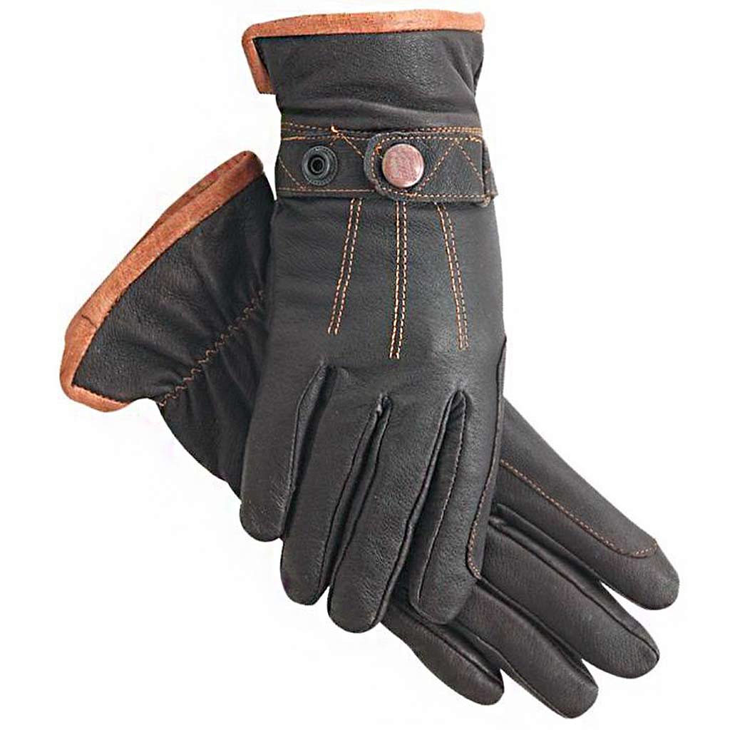 DMB - GER-RYAN FLEECE LINED LEATHER GLOVE 10 LRG