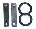 GER-RYAN SAFETY STIRRUP KIT RING W/ LEATHER