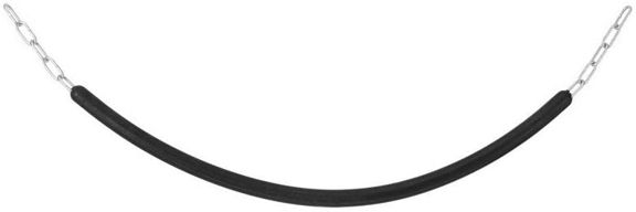 GER-RYAN RUBBER STALL CHAIN 42&quot; BLACK