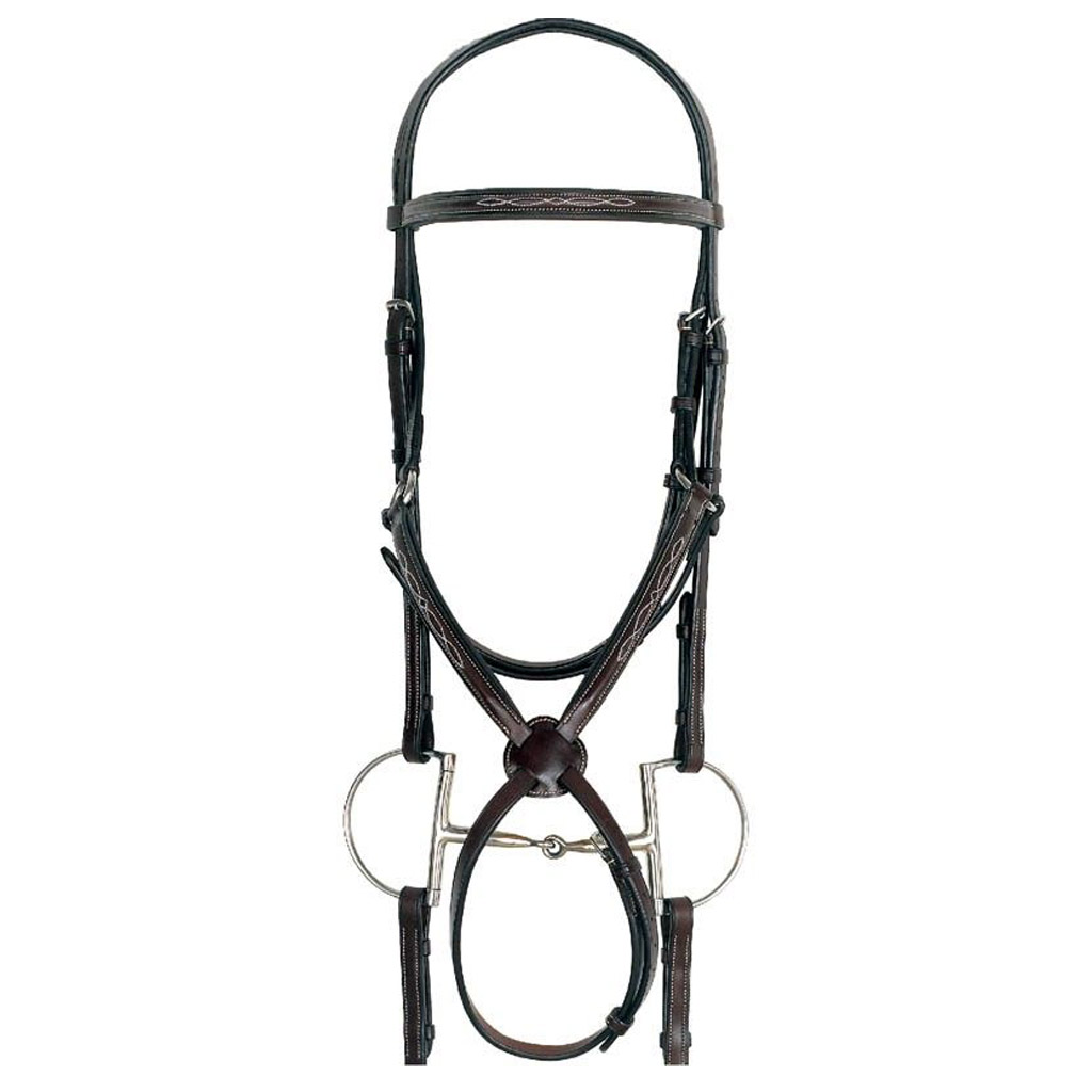 DV - GER-RYAN ENGLISH PADDED BRIDLE FIGURE 8