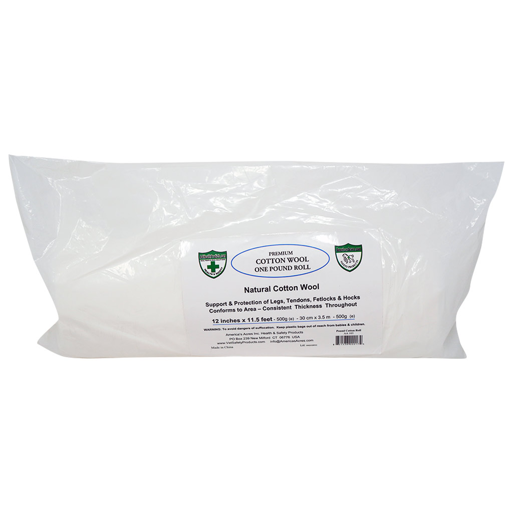 DMB - PROTECTED EQUINE COTTON ROLL 1LB (FORMERLY COVIDIEN)