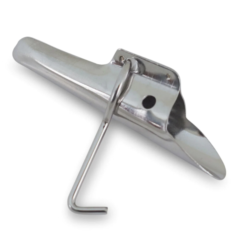 MAPLE SYRUP BUCKET SPOUT STAINLESS STEEL 7/16" W HOOK