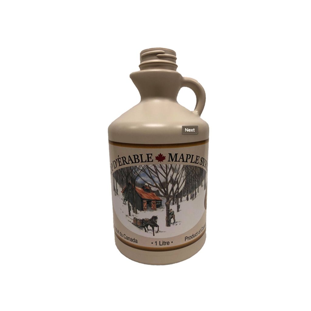 DMB - MAPLE SYRUP JUGS 1L/EMPTY