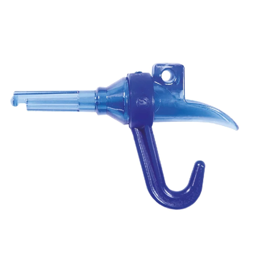 MAPLE SYRUP BUCKET SPOUT PLASTIC BLUE 5/16"
