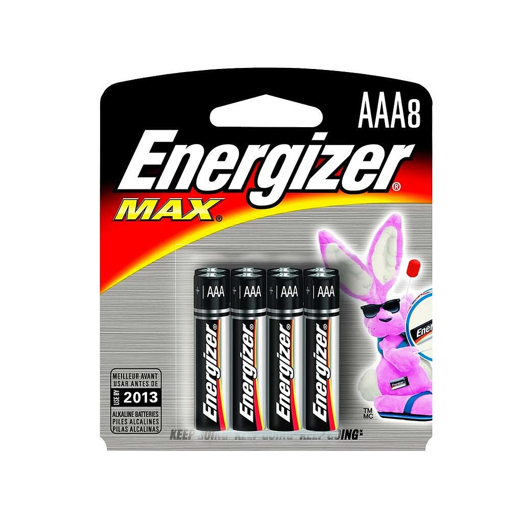 ENERGIZER MAX AAA BATTERY 8PK