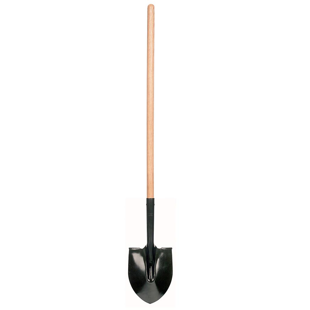 GARANT SHOVEL ROUND POINT WOOD HANDLE 42&quot;