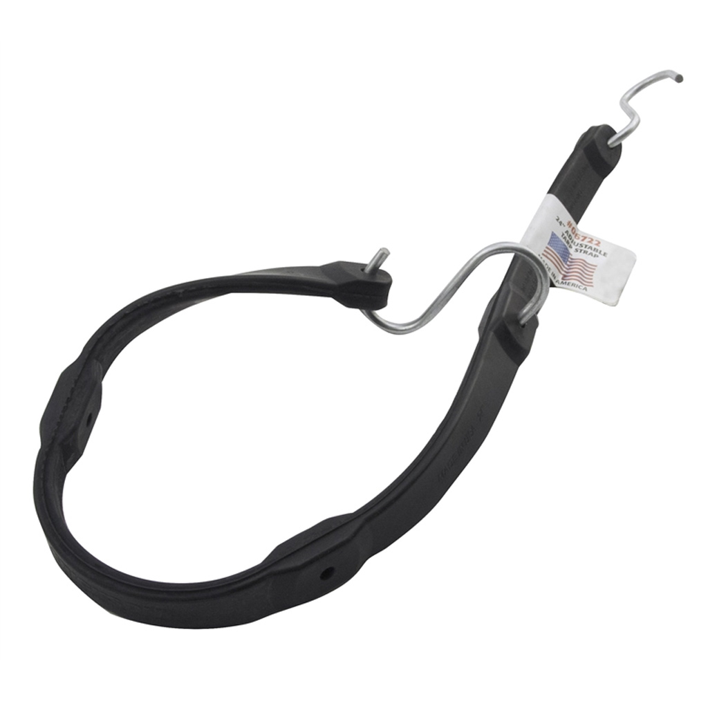 ERICKSON ADJUSTABLE TARP STRAP, RUBBER 24"L