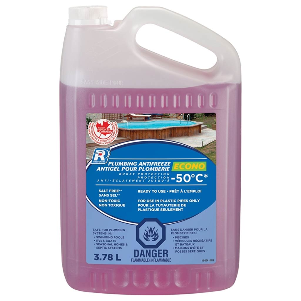 RECOCHEM ANTIFREEZE PLUMBING/RV 3.78L