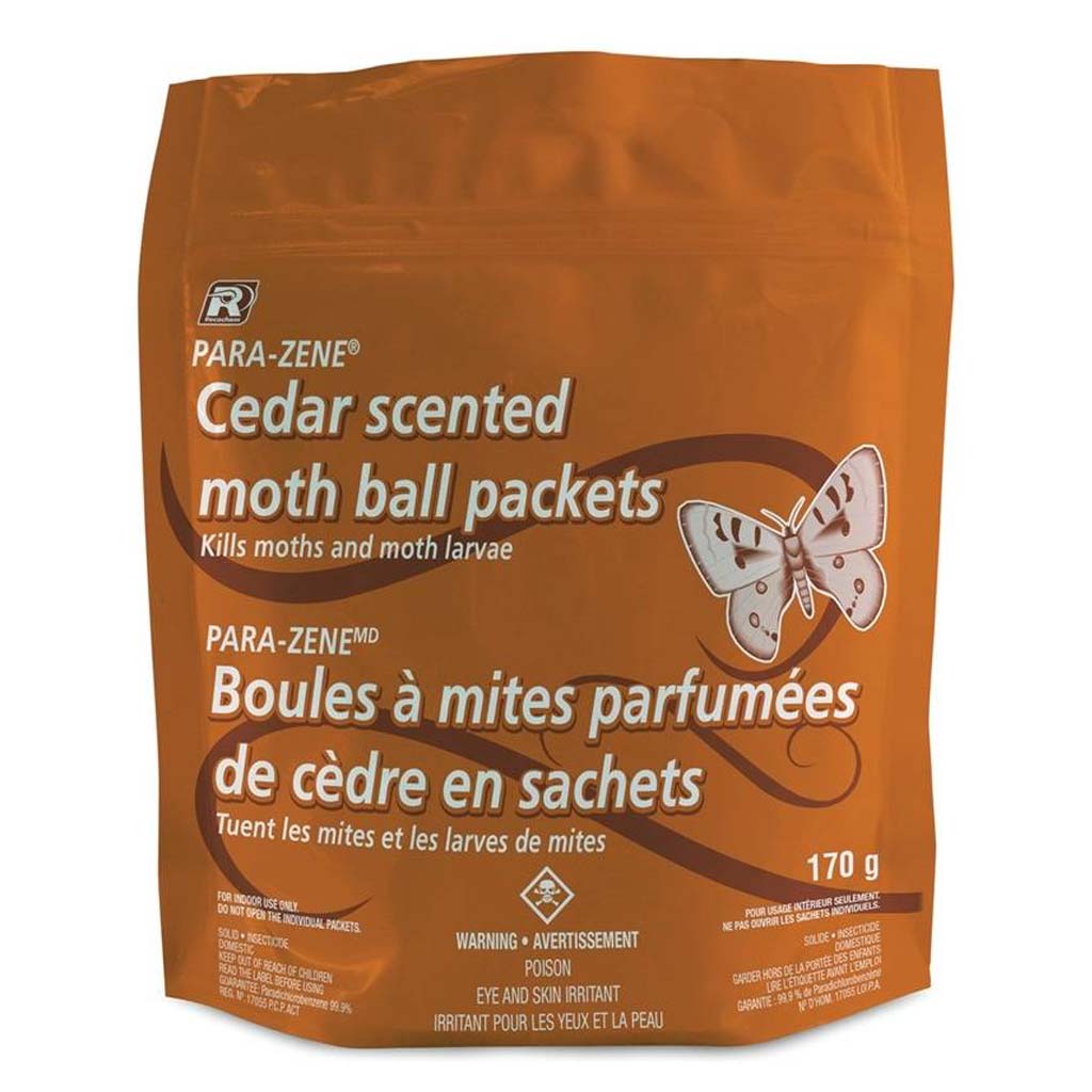 RECOCHEM PARA-ZENE MOTH BALLS, CEDAR, 170G