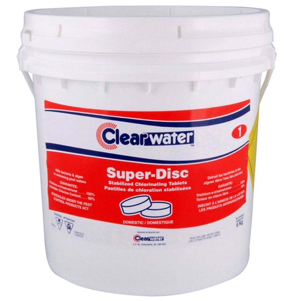 CLEARWATER CHLORINATING TABLETS 6KG