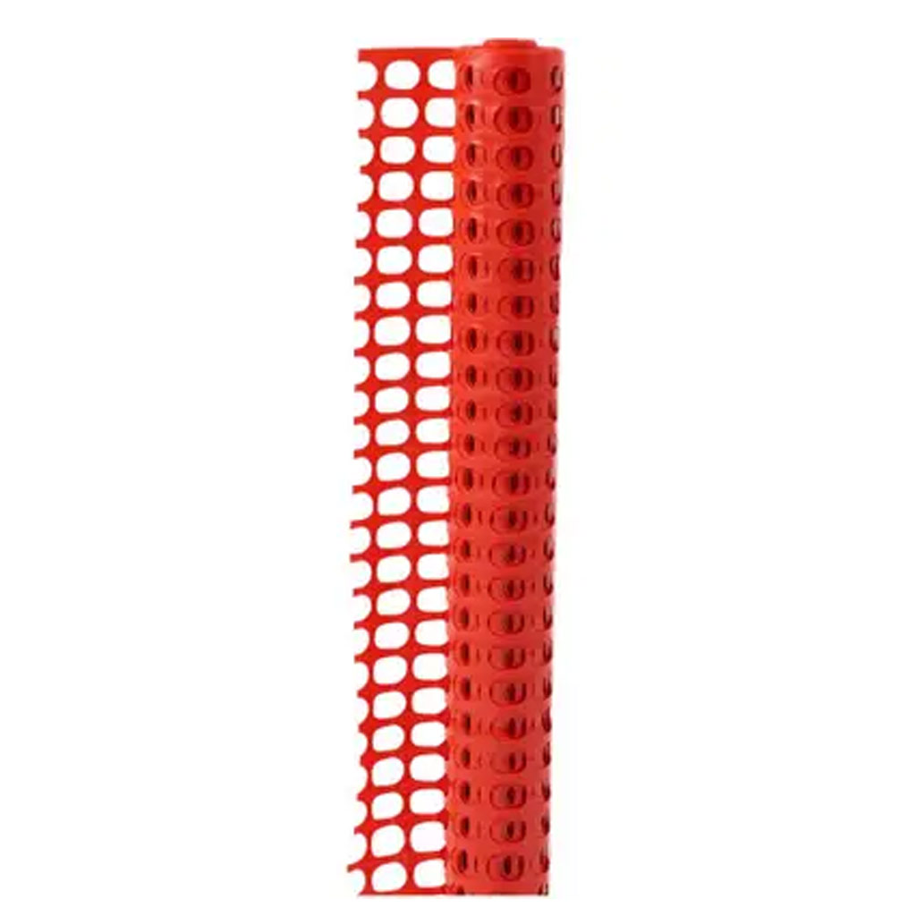 MUTUAL INDUSTRIES SNOW FENCE 1.5"x2.75"x4'X50' ORNG