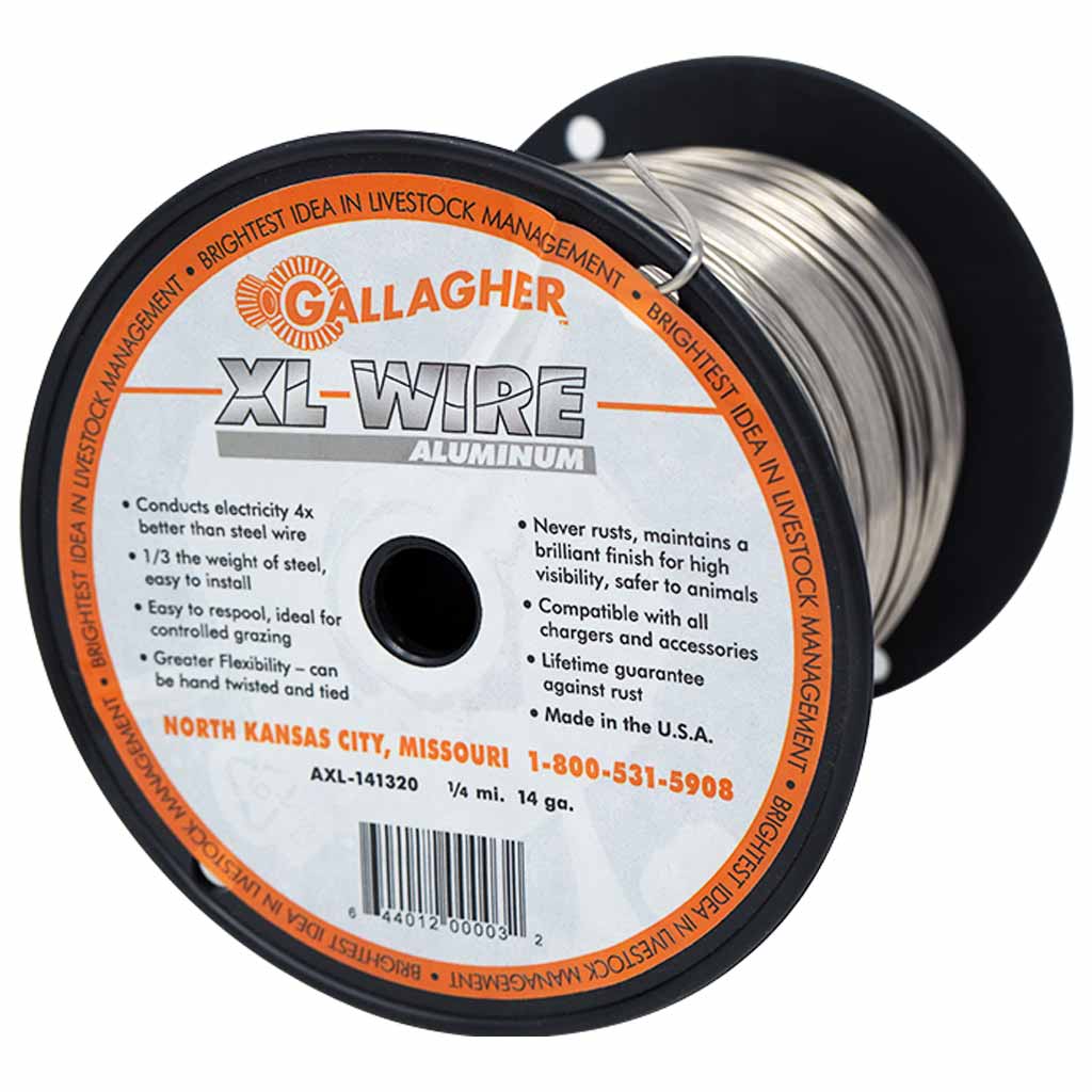 GALLAGHER 14 GAUGE ALUMINUM WIRE 1/4 MILE