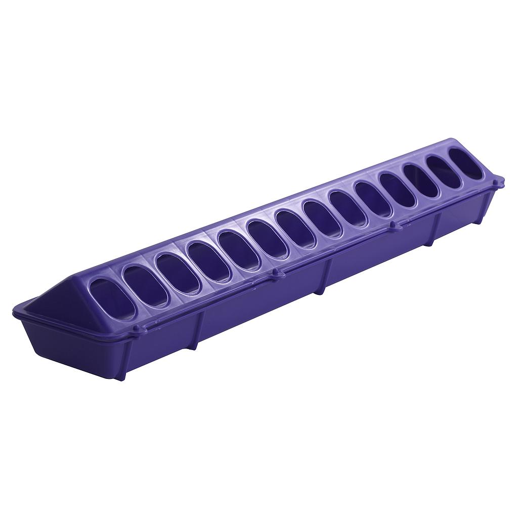 LITTLE GIANT FLIP TOP PLASTIC FEEDER,  PURPLE 20"