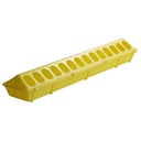 [10036428] LITTLE GIANT FLIP TOP PLASTIC FEEDER,  YELLOW 20"
