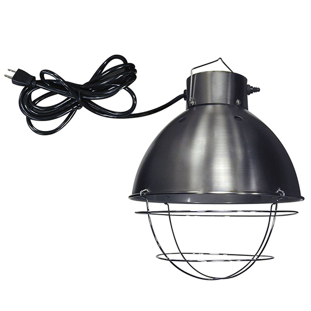 CANARM HEAT LAMP SHIELD W/ SWITCH ALUMINUM 10' CORD (HLCS)