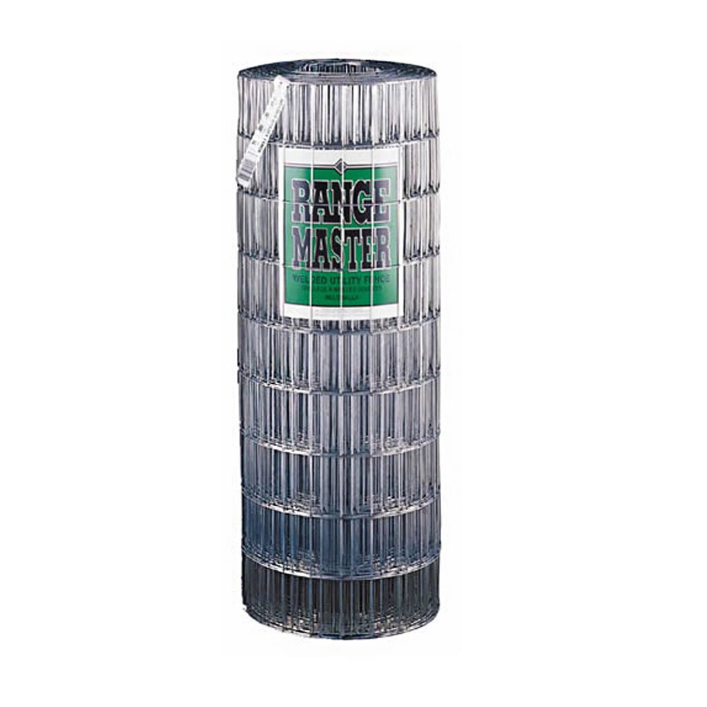 RANGEMASTER WELDED WIRE 14GA 100'LX36"H, 2X4" MESH GALV.