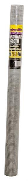 JACKSON WIRE HARDWARE CLOTH 23GA 10'LX36&quot;W, 1/4&quot; MESH GALV.