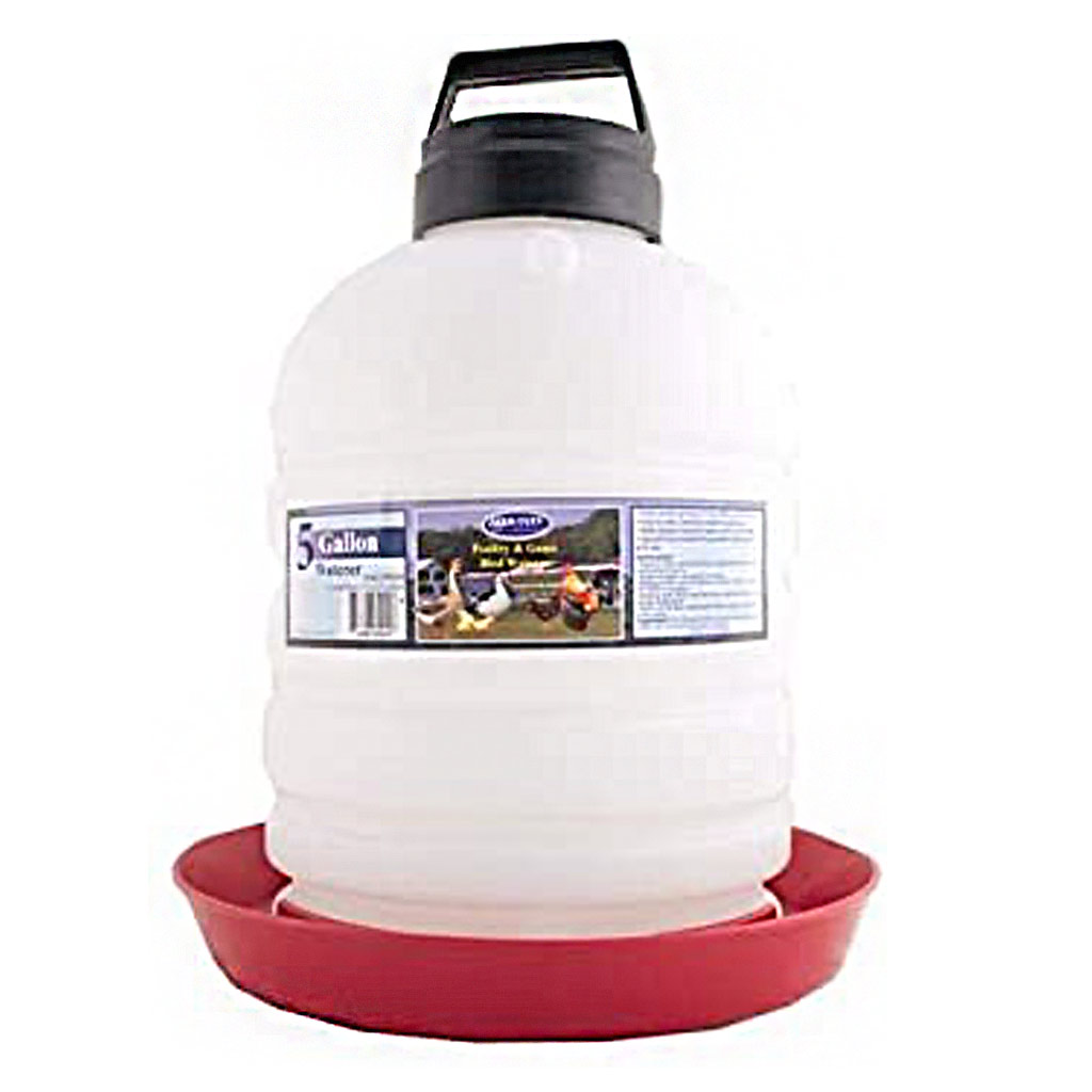 FARM TUFF WATERER TOP FILL PLASTIC 5GAL