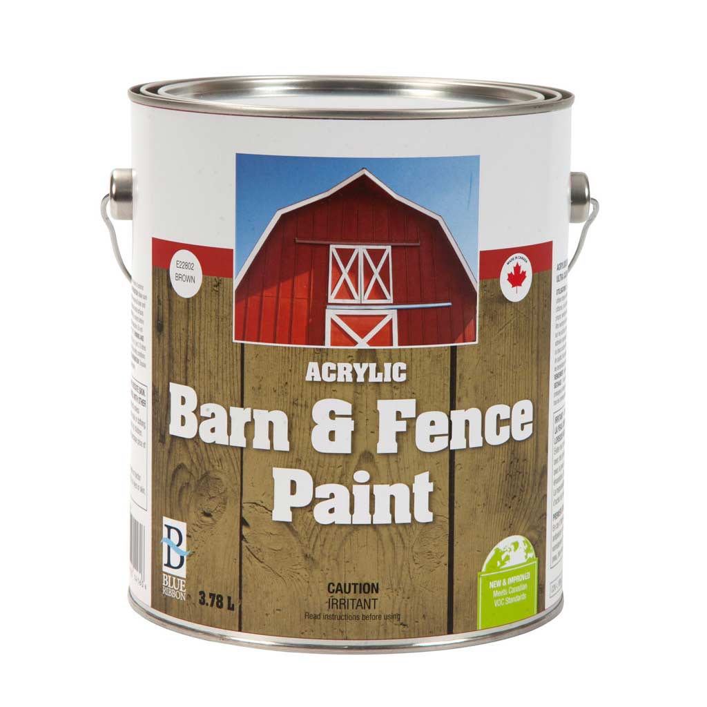 DMB - SOLIGNUM ACRYLIC BARN AND FENCE PAINT BRN 3.78L