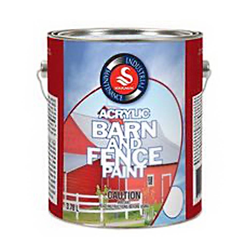 DMB - SOLIGNUM ACRYLIC BARN AND FENCE PAINT BLK 3.78L