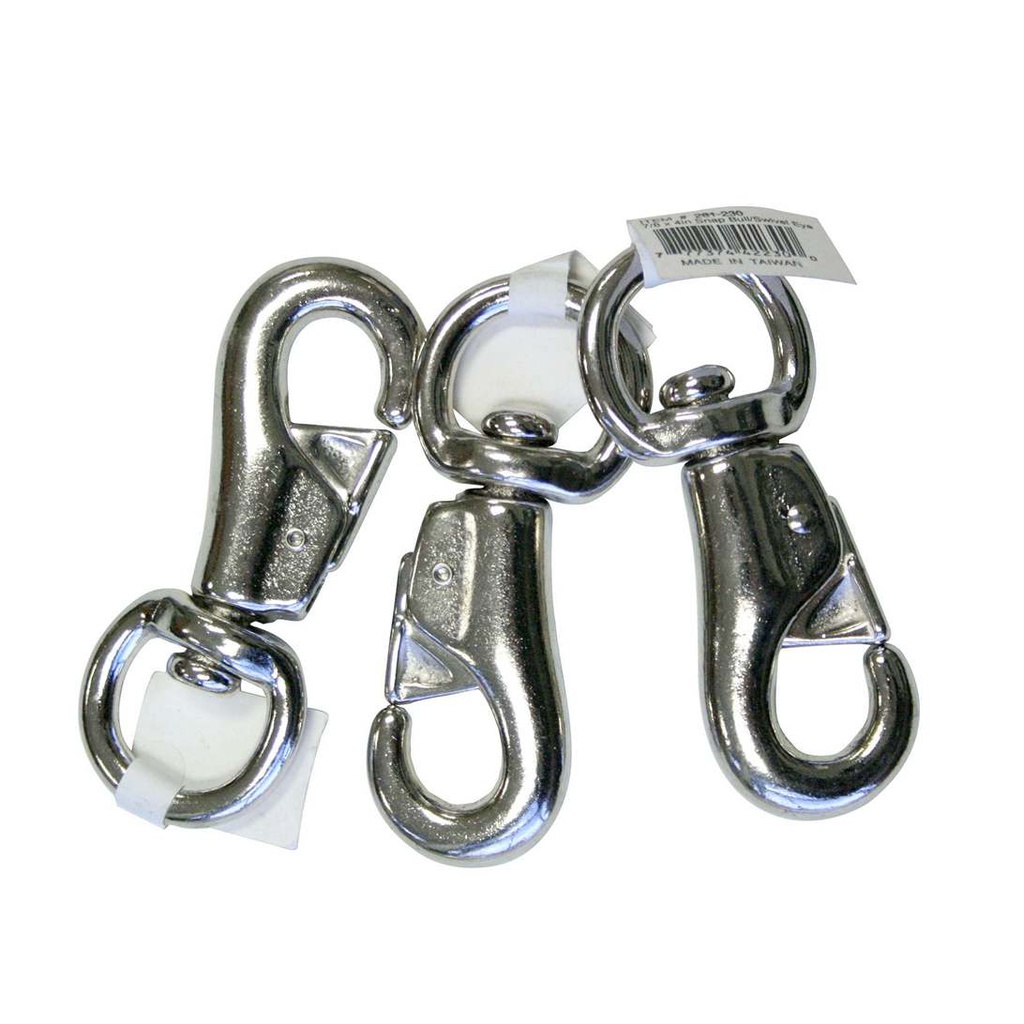 KANE BULL SNAP W/ ROUND SWIVEL EYE 7/8 x 4&quot;