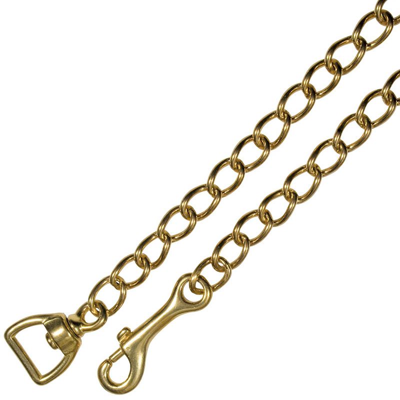 GER-RYAN LEAD LINE CHAIN BRASS PLATED 24&quot;