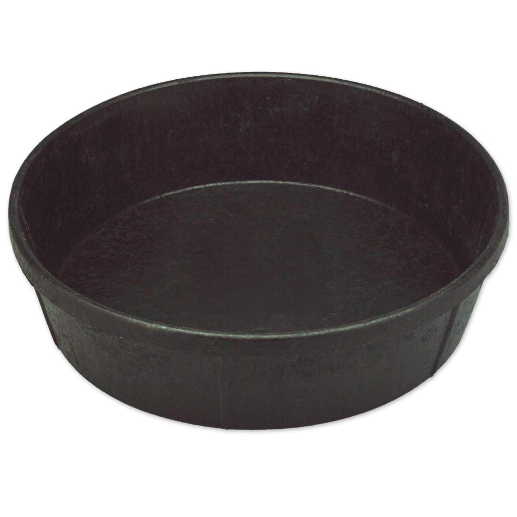 FORTEX FEEDER PAN RUBBER BLK 14QT (3GAL)